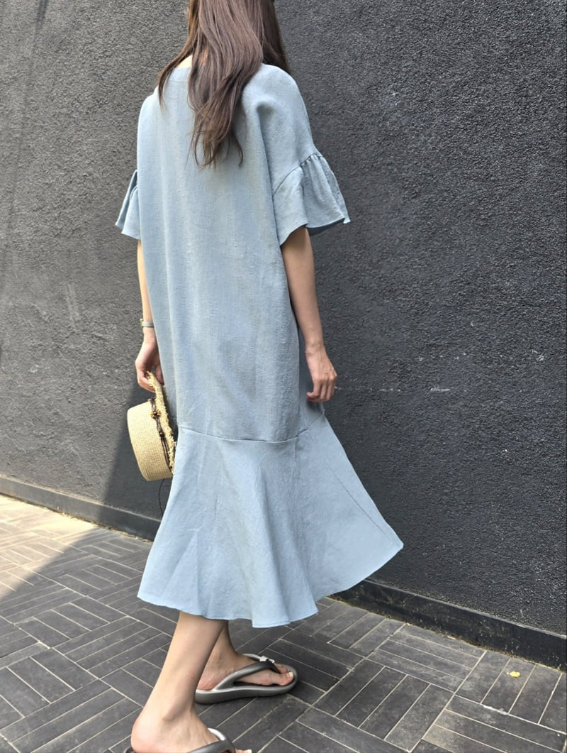 Mu - Korean Women Fashion - #womensfashion - Cooling Queen One-piece - 4