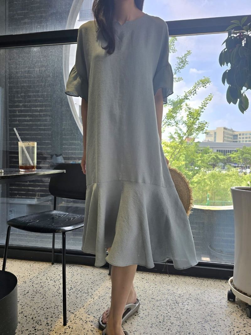 Mu - Korean Women Fashion - #momslook - Cooling Queen One-piece - 6