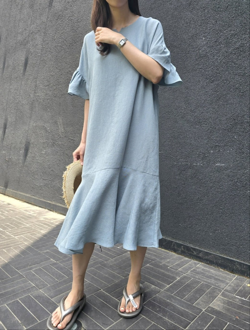 Mu - Korean Women Fashion - #momslook - Cooling Queen One-piece - 8