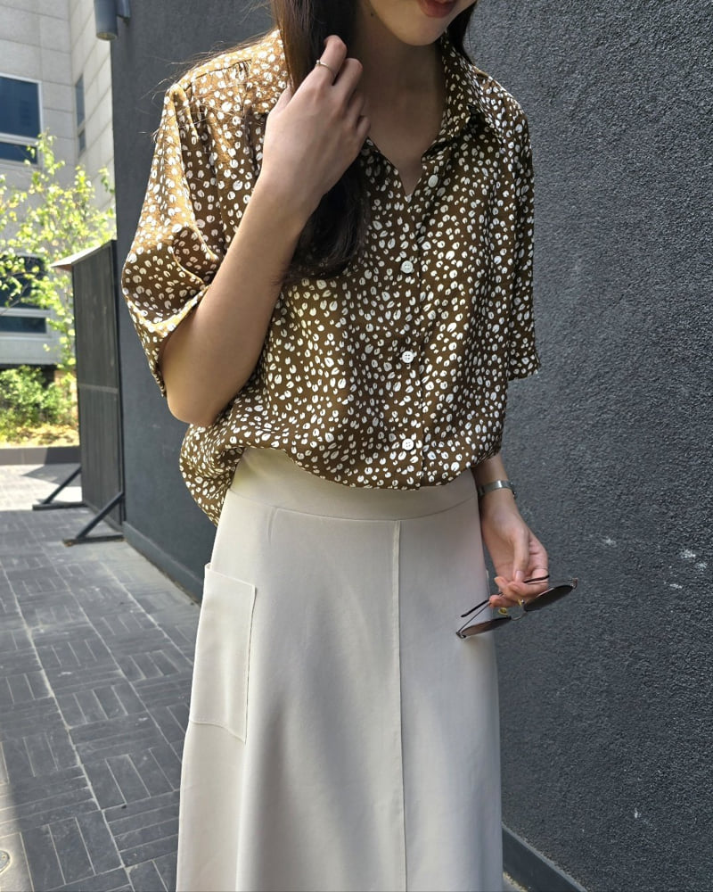 Mu - Korean Women Fashion - #momslook - Zel Blouse Shirt - 5