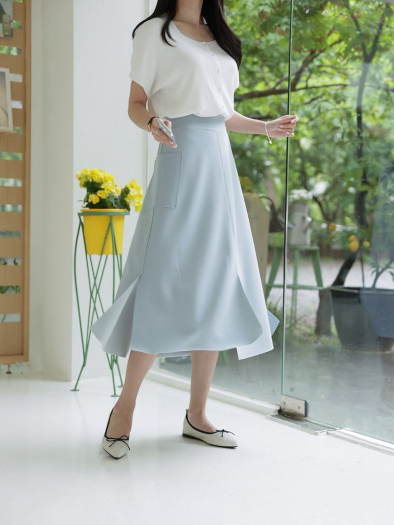 Mu - Korean Women Fashion - #momslook - Jia Span Skirt - 11
