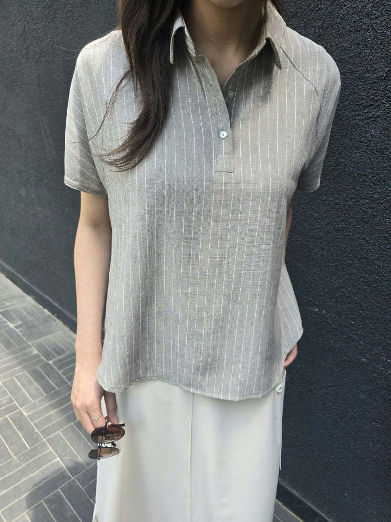 Mu - Korean Women Fashion - #womensfashion - Heat Shirt - 4