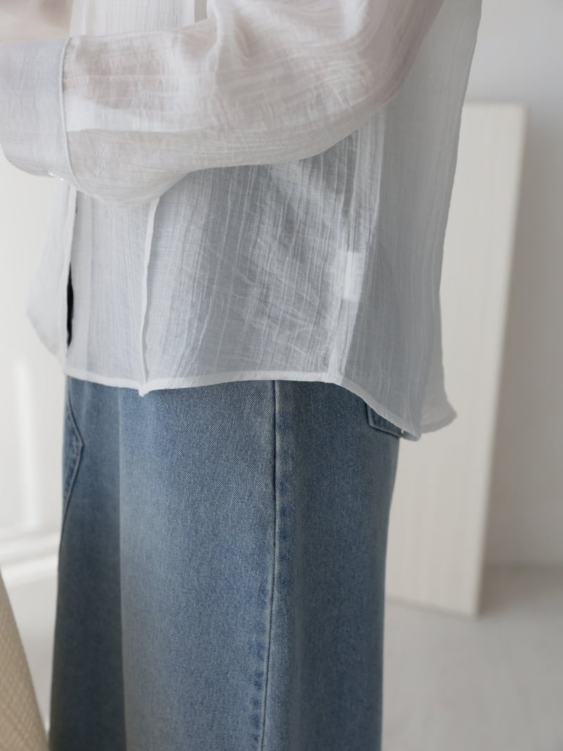 Mu - Korean Women Fashion - #momslook - Ria Cool Shirt - 11