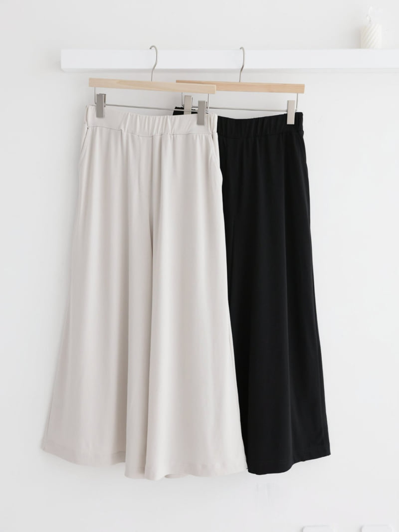 Mu - Korean Women Fashion - #womensfashion - Annie Cool Pants - 4
