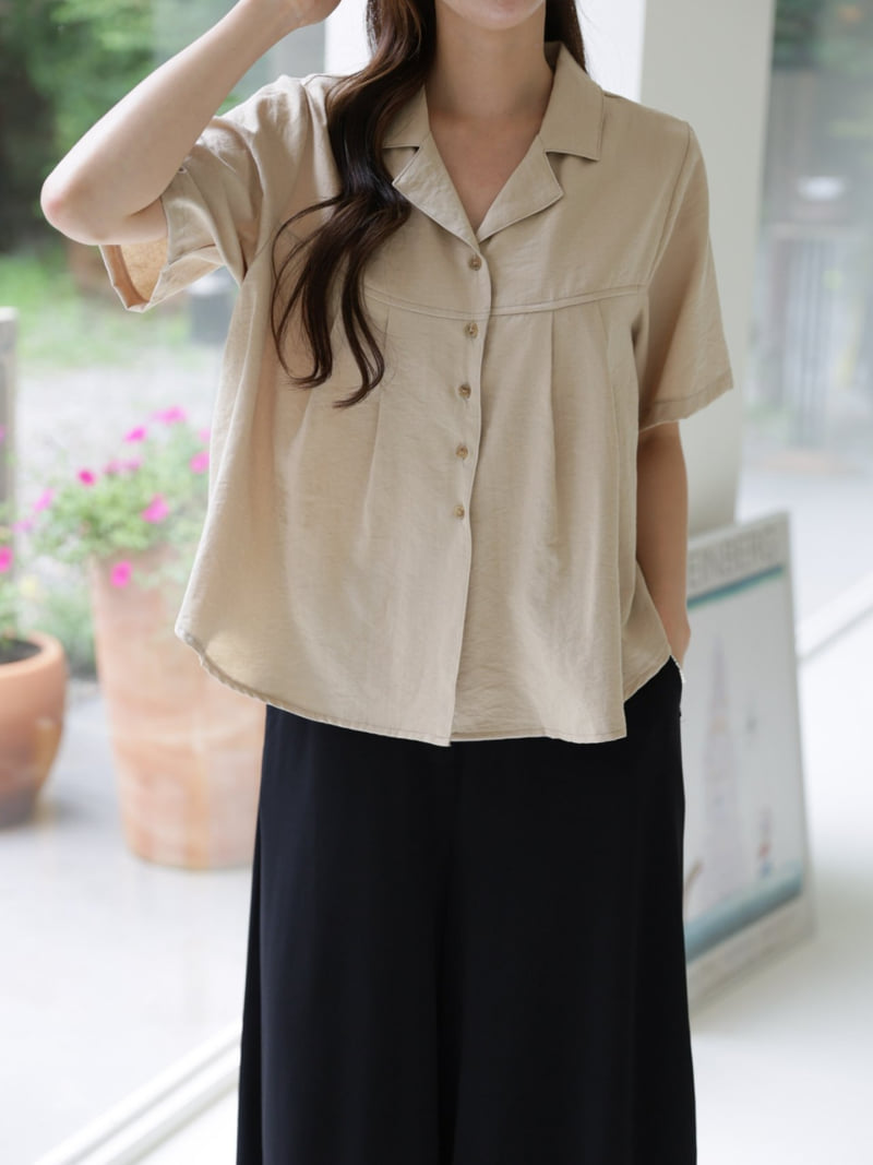 Mu - Korean Women Fashion - #momslook - Honey Blouse Shirt