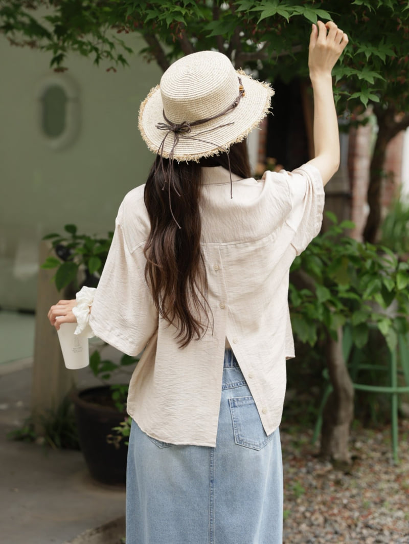 Mu - Korean Women Fashion - #momslook - Look Blouse Shirt - 2