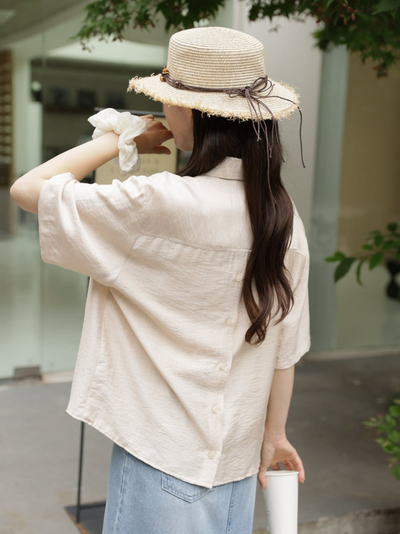 Mu - Korean Women Fashion - #momslook - Look Blouse Shirt - 6