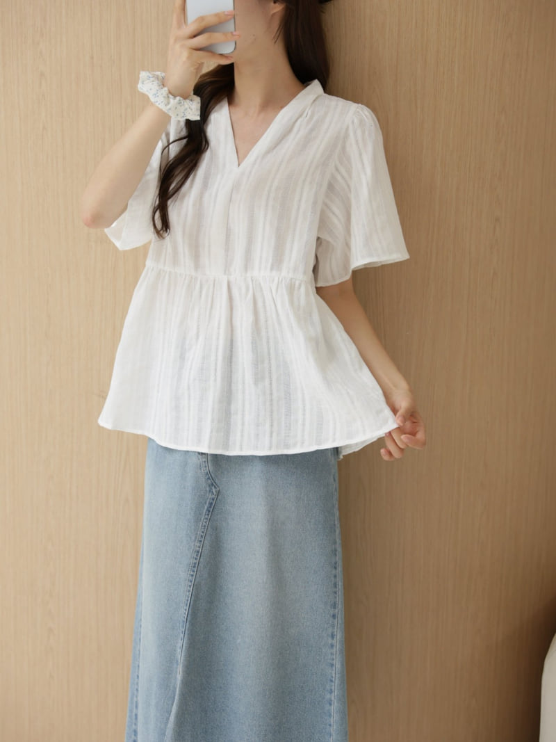 Mu - Korean Women Fashion - #momslook - Windy Blouse