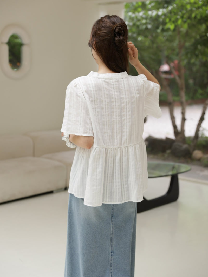 Mu - Korean Women Fashion - #momslook - Windy Blouse - 8