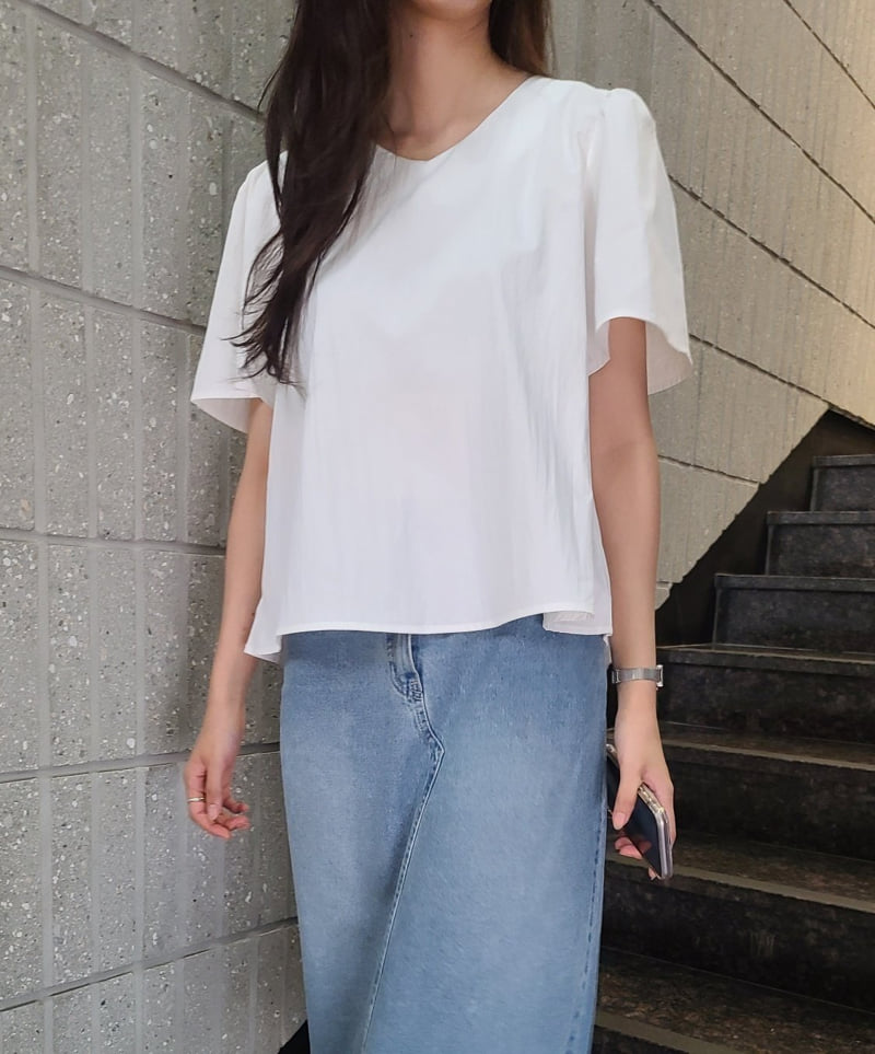 Mu - Korean Women Fashion - #momslook - Bobo Blouse
