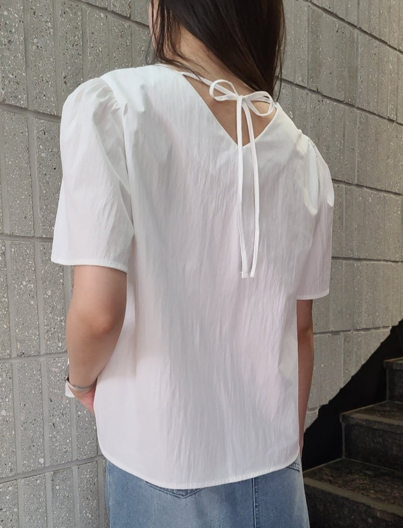 Mu - Korean Women Fashion - #momslook - Bobo Blouse - 2