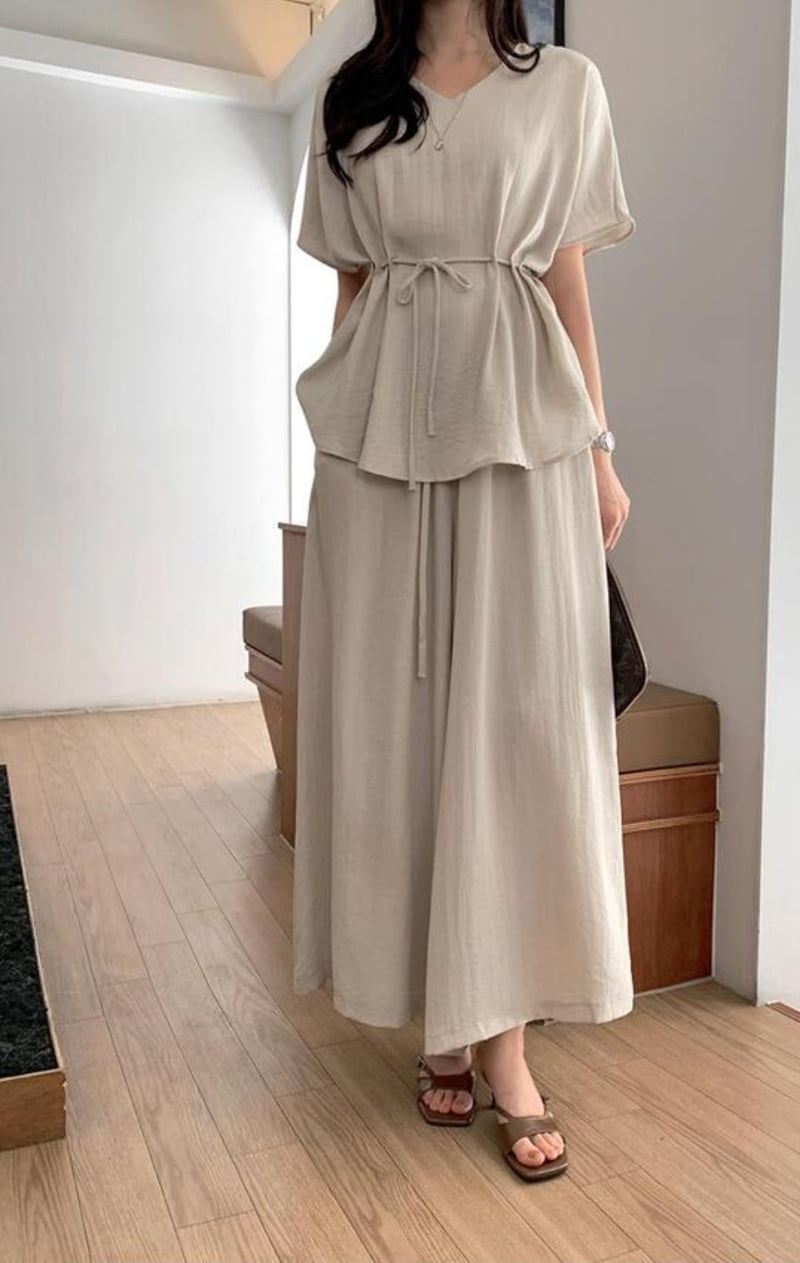 Mu - Korean Women Fashion - #pursuepretty - Billy Set - 10