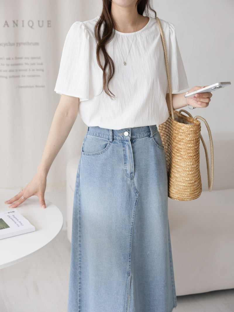 Mu - Korean Women Fashion - #pursuepretty - Monet Blouse - 5