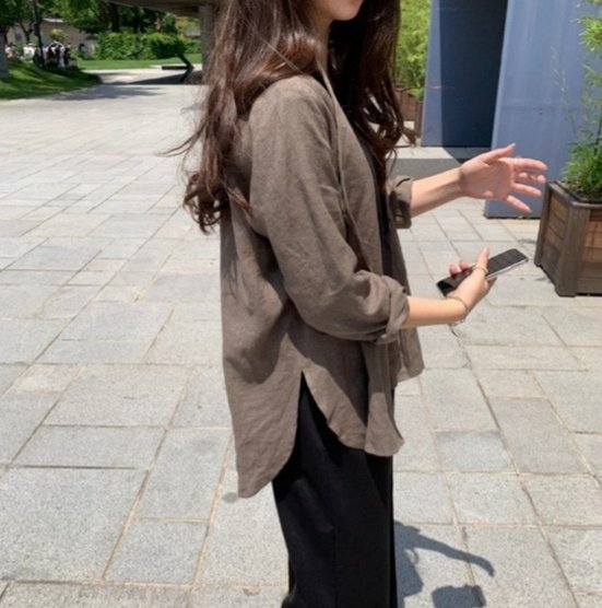 Mu - Korean Women Fashion - #restrostyle - Linen Shawl Cardigan Jacket - 9