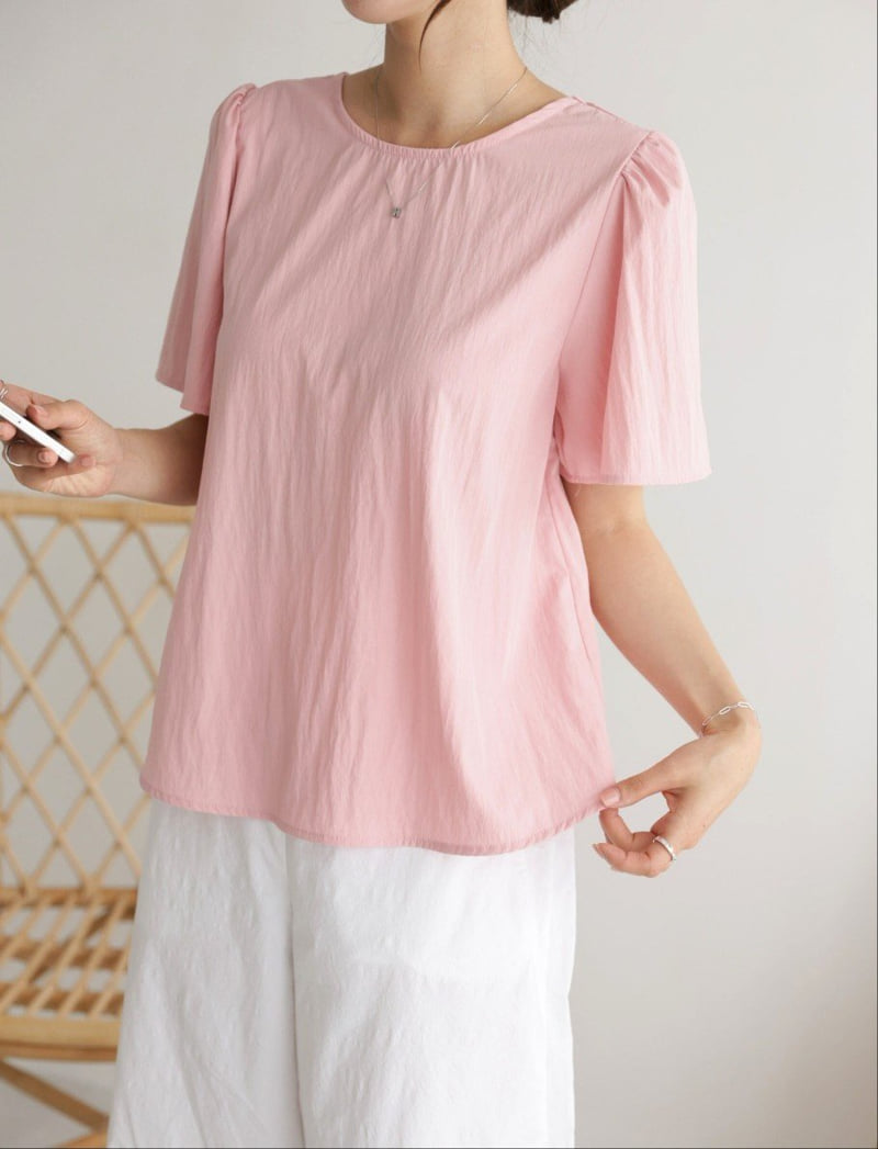 Mu - Korean Women Fashion - #restrostyle - Monet Blouse - 6