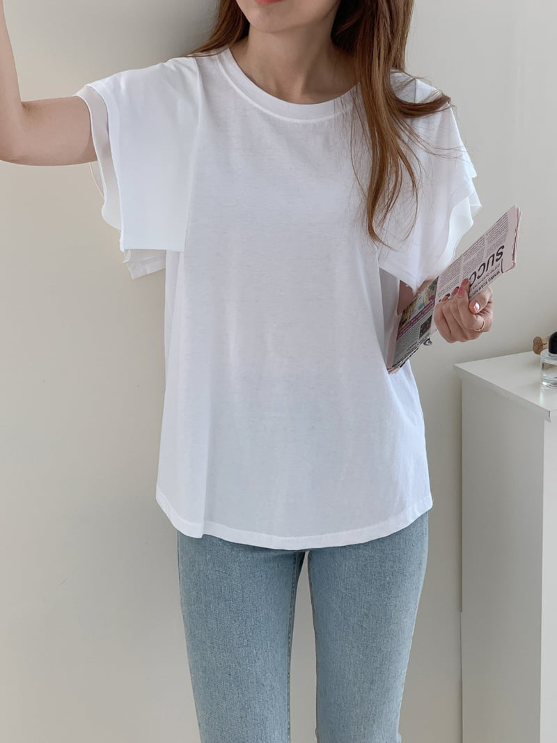 Mu - Korean Women Fashion - #romanticstyle - Cami Tee - 8