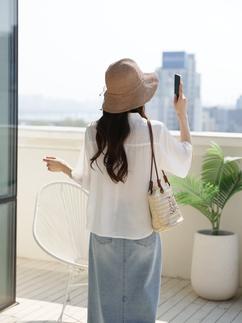 Mu - Korean Women Fashion - #thatsdarling - Caddy Blouse - 6