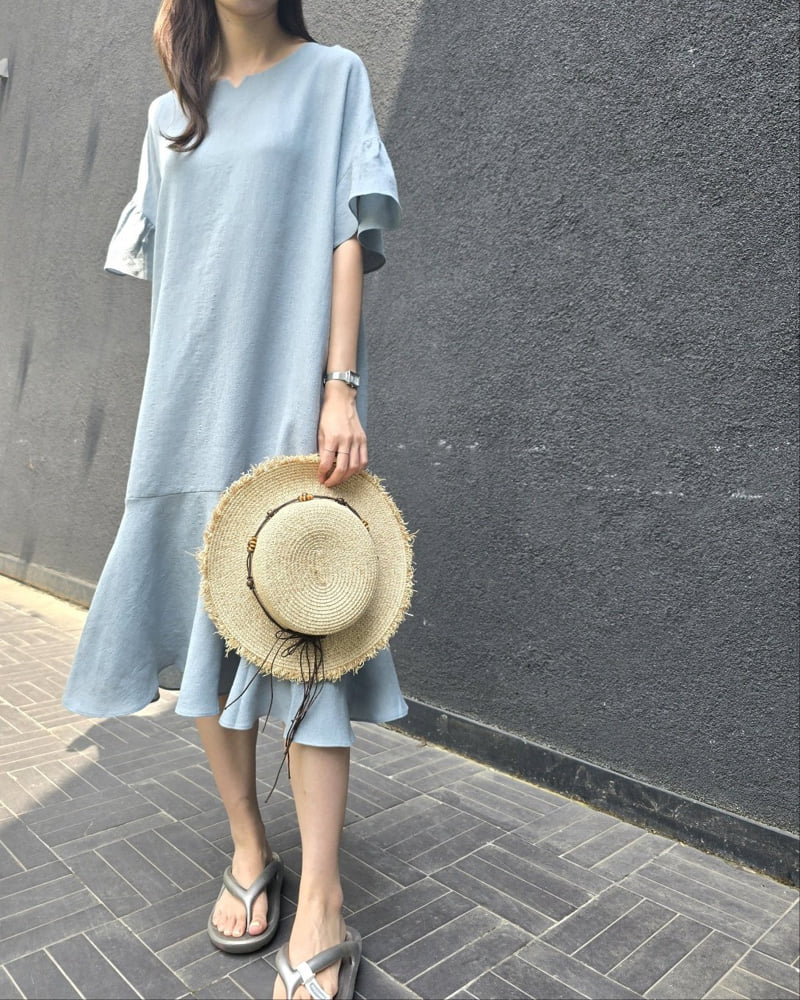 Mu - Korean Women Fashion - #thelittlethings - Cooling Queen One-piece