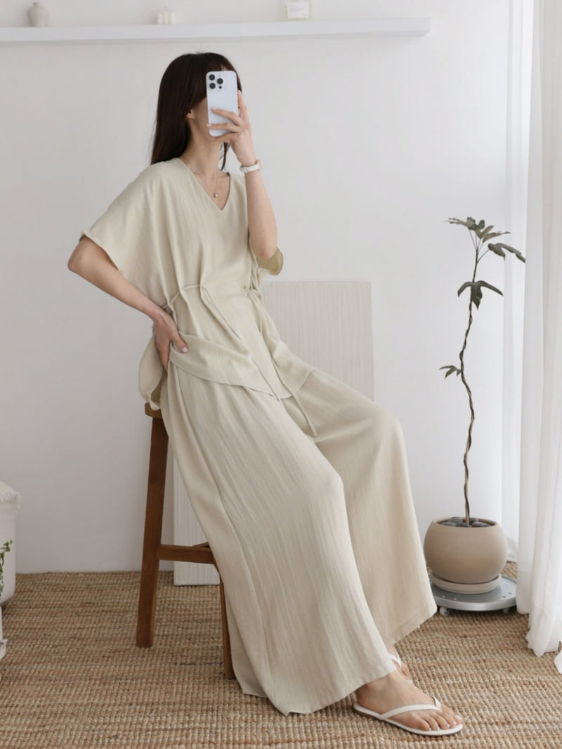 Mu - Korean Women Fashion - #vintageinspired - Billy Set - 8