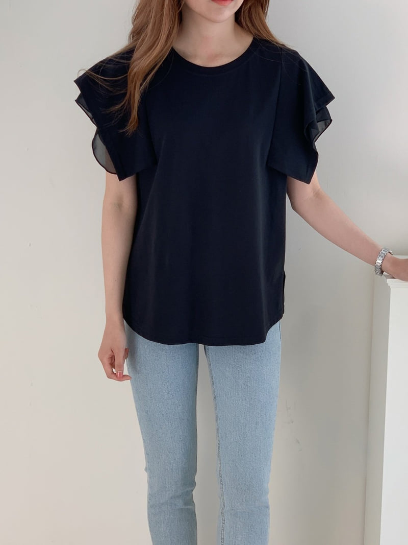Mu - Korean Women Fashion - #vintagekidsstyle - Cami Tee - 5