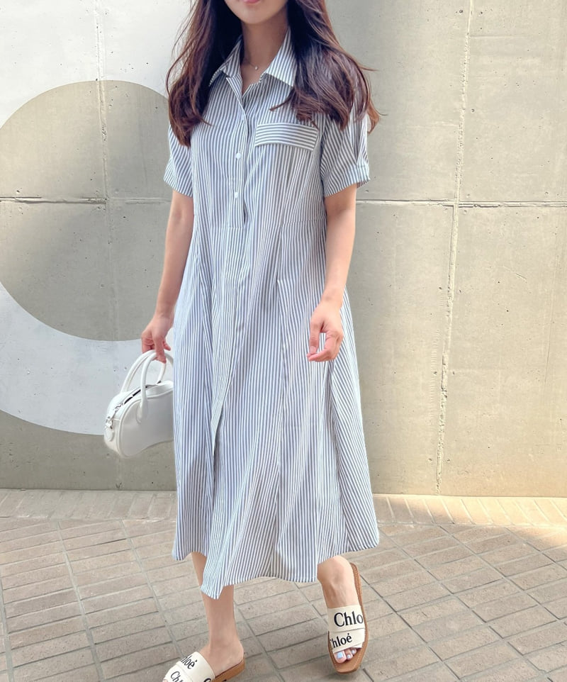 Mu - Korean Women Fashion - #vintagekidsstyle - Soda One-piece - 5