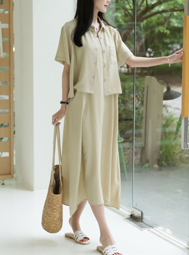 Mu - Korean Women Fashion - #womensfashion - The Linen Set