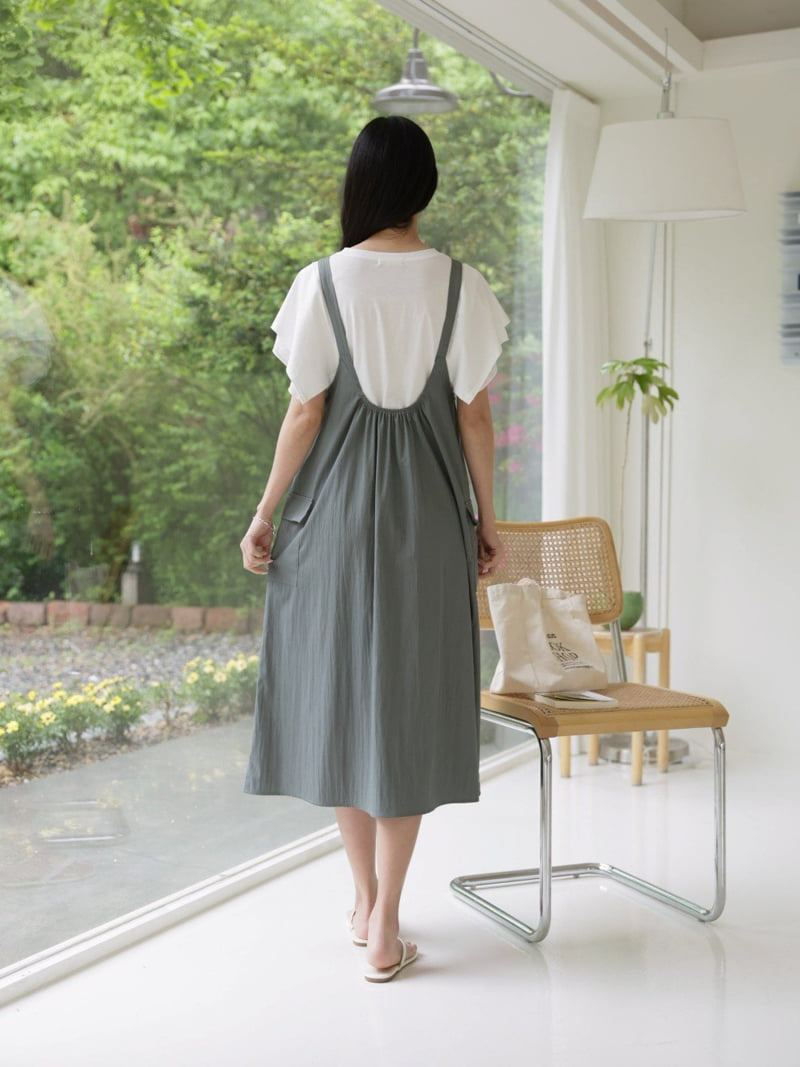 Mu - Korean Women Fashion - #womensfashion - Roll One-piece - 12