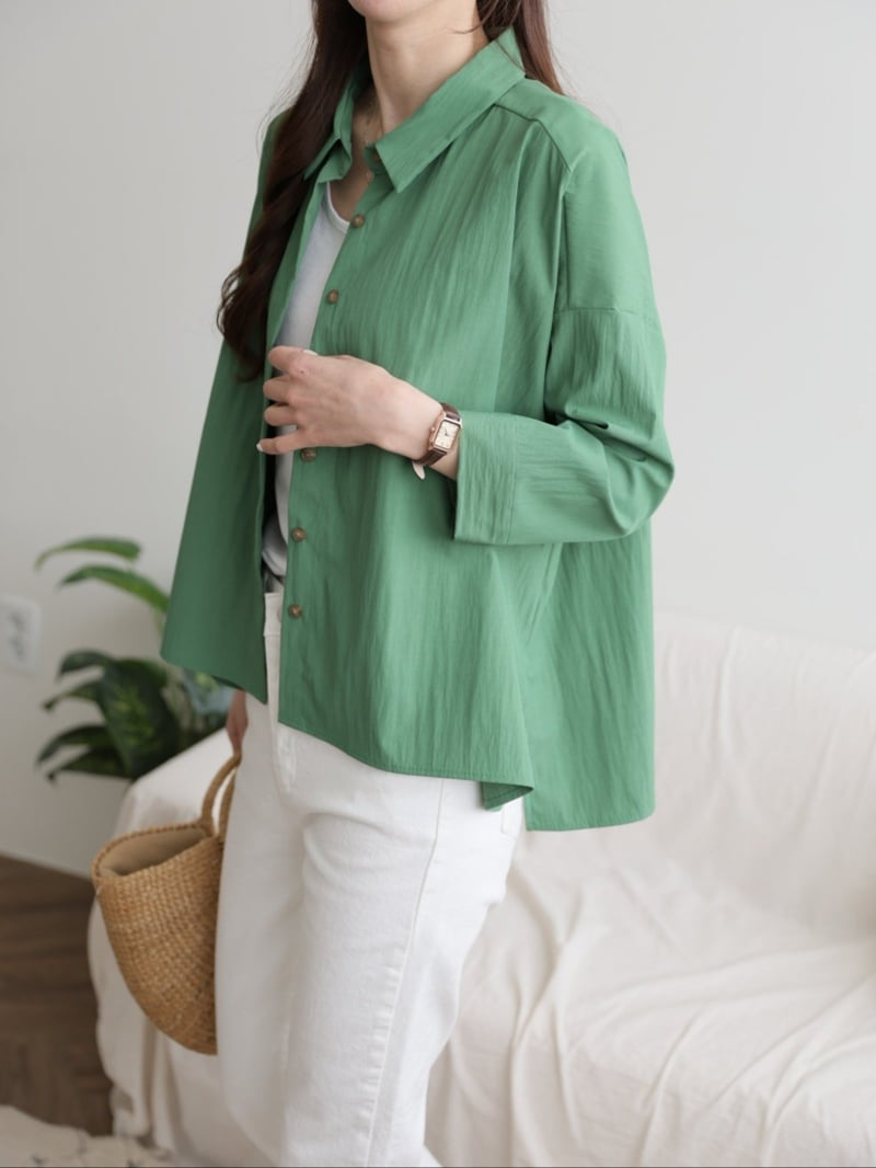Mu - Korean Women Fashion - #womensfashion - Sunny Blouse Shirt - 9