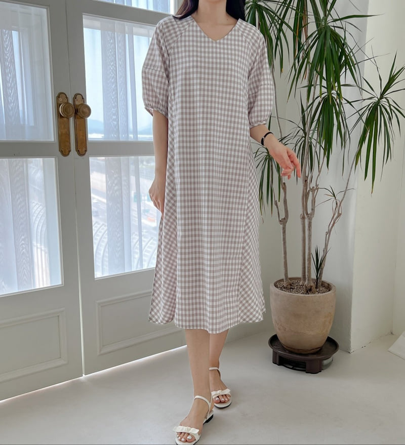 Mu - Korean Women Fashion - #womensfashion - Chess One-piece - 2