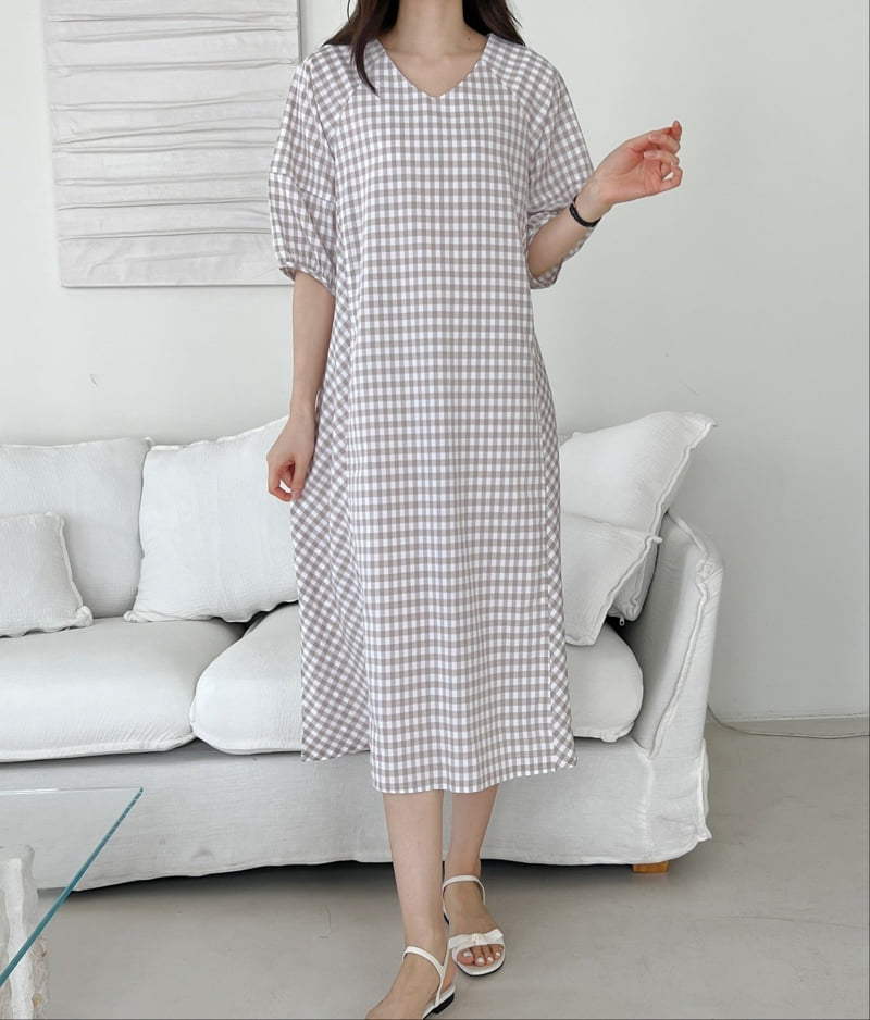Mu - Korean Women Fashion - #womensfashion - Chess One-piece - 8
