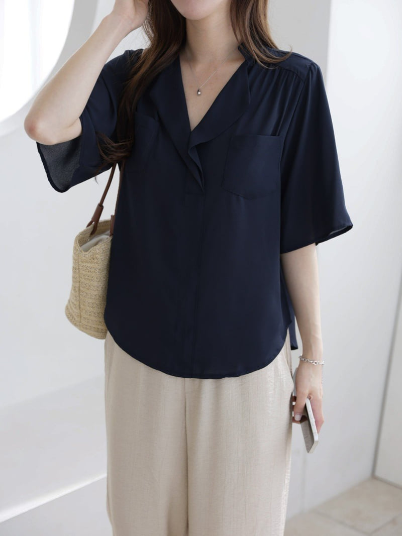 Mu - Korean Women Fashion - #womensfashion - Caddy Blouse - 9
