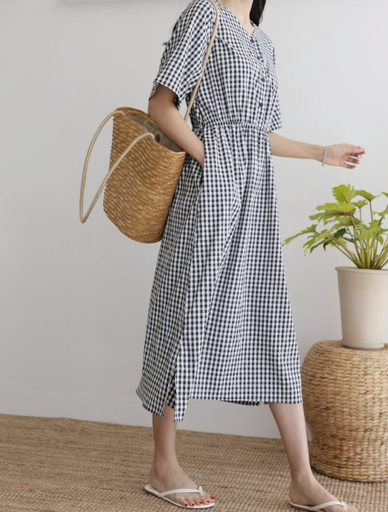 Mu - Korean Women Fashion - #womensfashion - Thumbs Summer One-piece - 6