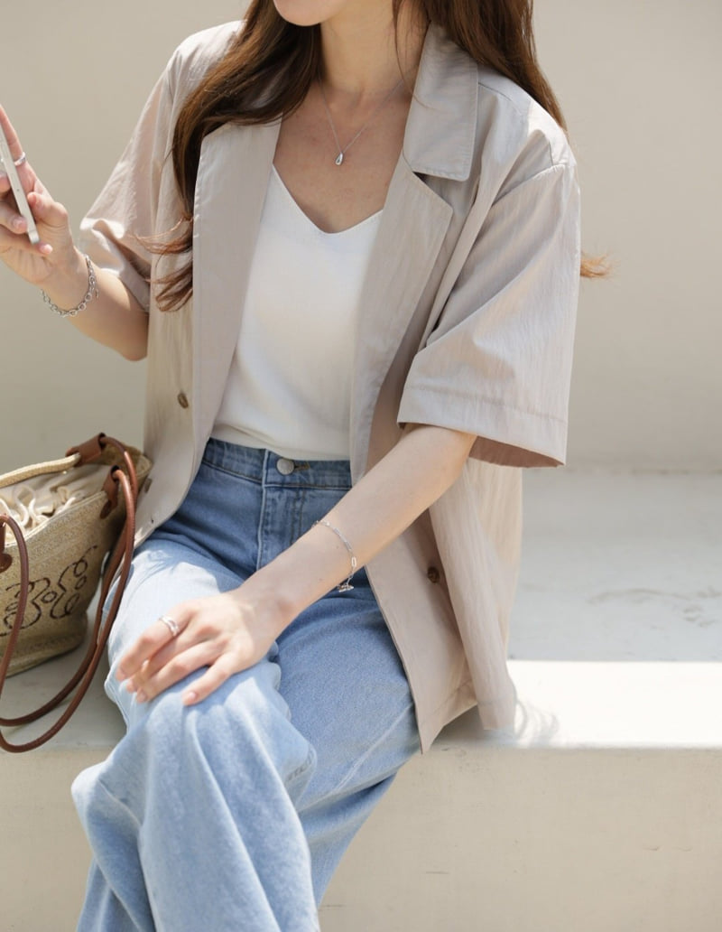 Mu - Korean Women Fashion - #womensfashion - Vita Cool Knit Sleeveless - 5