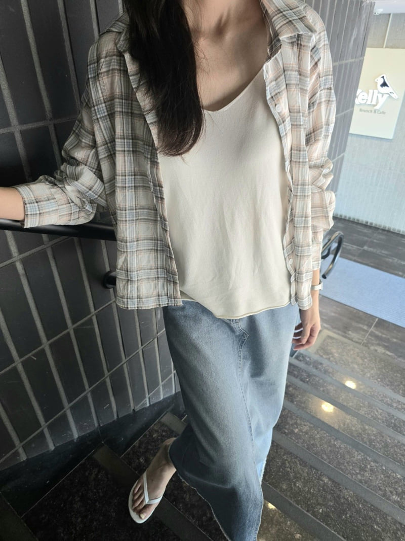 Mu - Korean Women Fashion - #womensfashion - Vita Cool Knit Sleeveless - 7