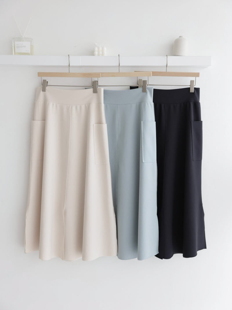 Mu - Korean Women Fashion - #womensfashion - Jia Span Skirt - 2