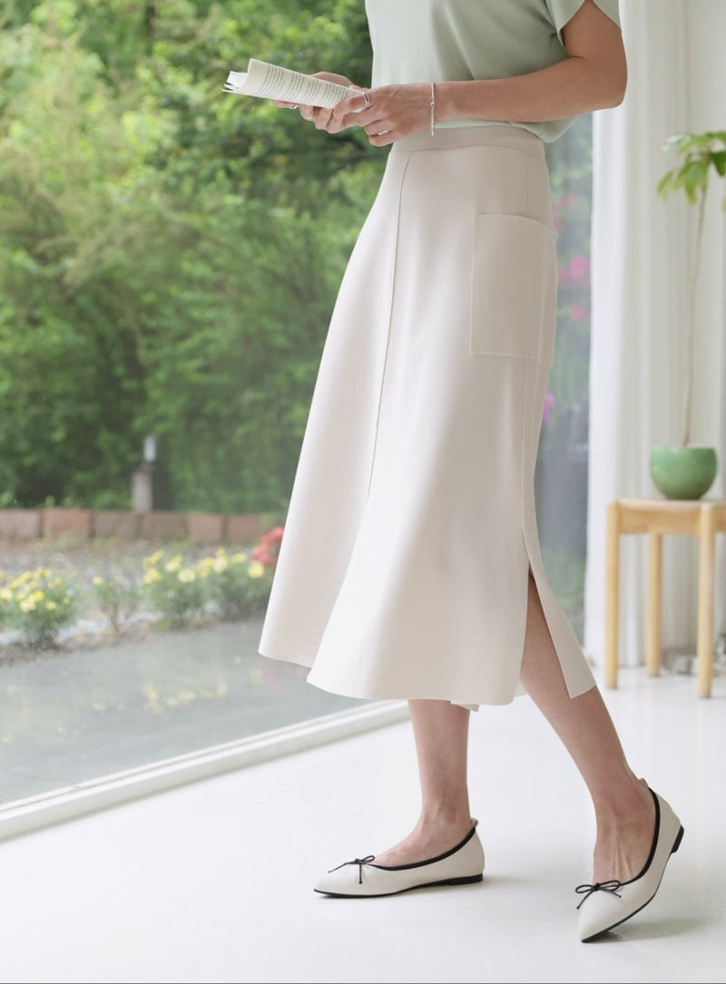 Mu - Korean Women Fashion - #womensfashion - Jia Span Skirt - 8