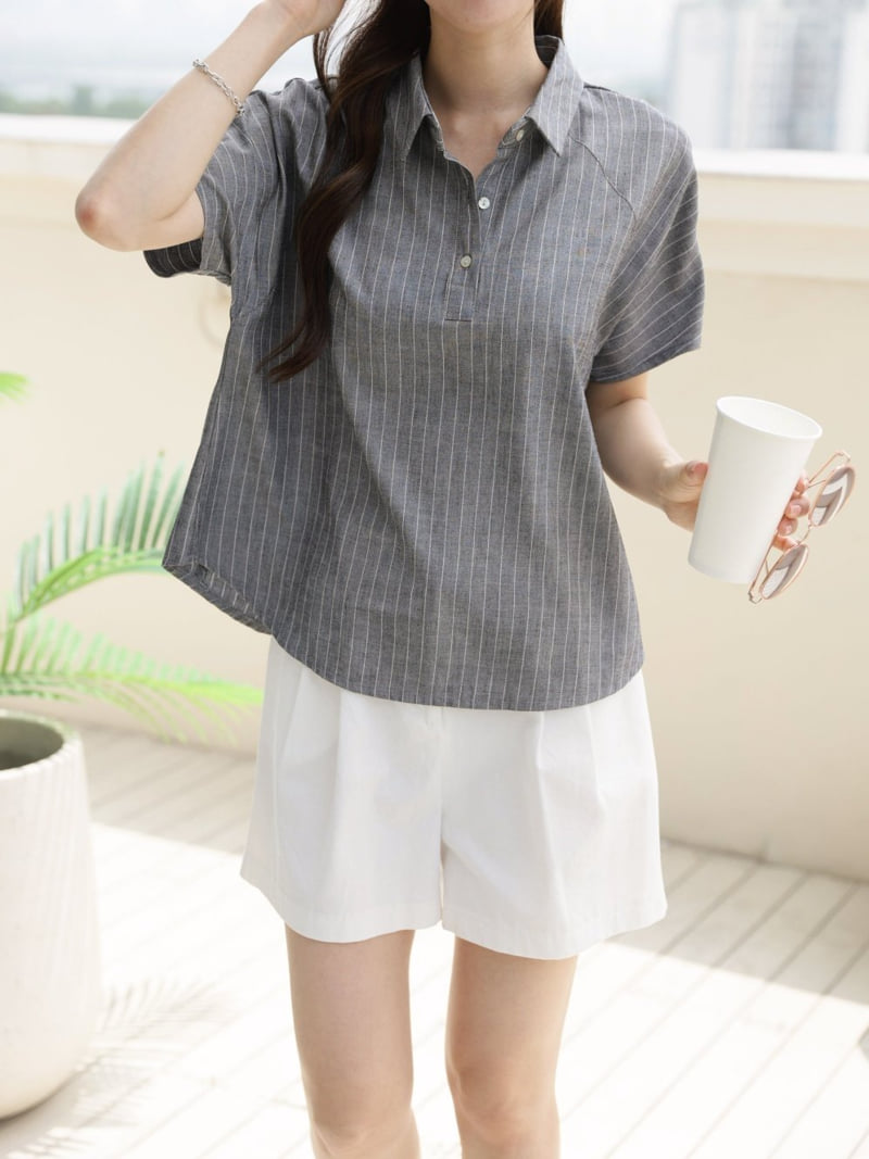 Mu - Korean Women Fashion - #womensfashion - Heat Shirt - 5