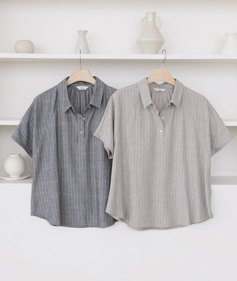 Mu - Korean Women Fashion - #womensfashion - Heat Shirt - 9