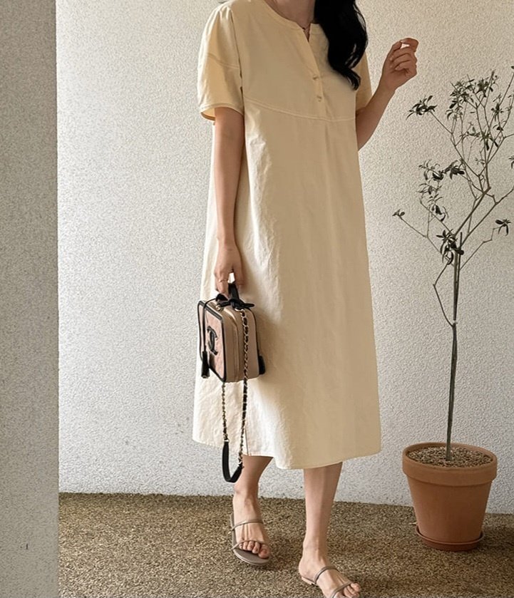 Mu - Korean Women Fashion - #womensfashion - Cafe One-piece