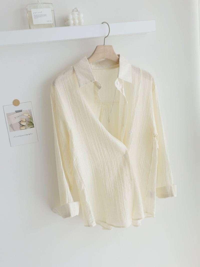 Mu - Korean Women Fashion - #momslook - Ria Cool Shirt - 4