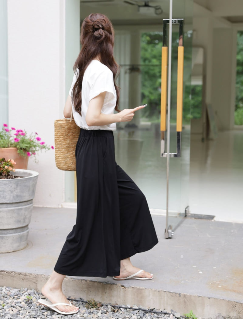 Mu - Korean Women Fashion - #womensfashion - Annie Cool Pants - 3