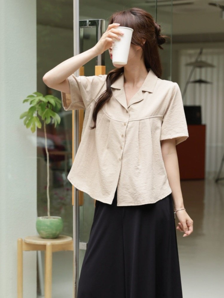 Mu - Korean Women Fashion - #womensfashion - Honey Blouse Shirt - 8