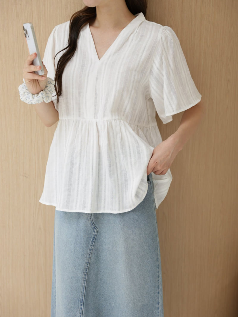 Mu - Korean Women Fashion - #womensfashion - Windy Blouse - 10