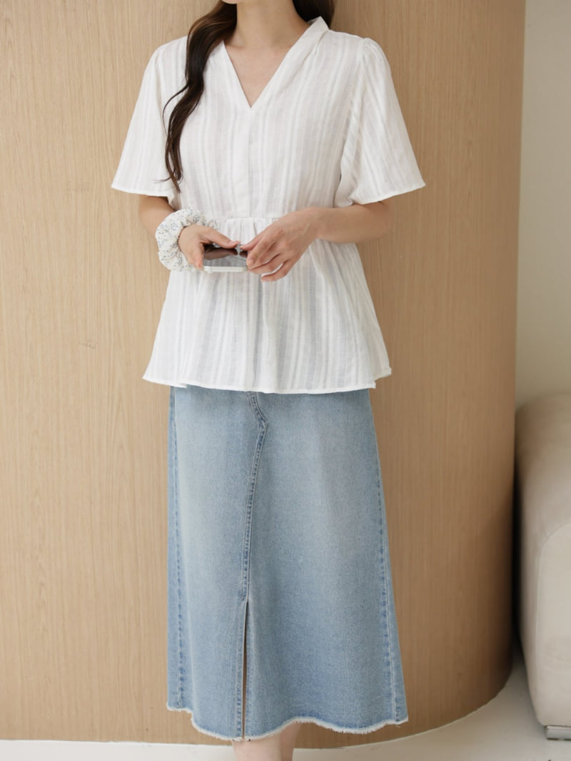Mu - Korean Women Fashion - #womensfashion - Windy Blouse - 6