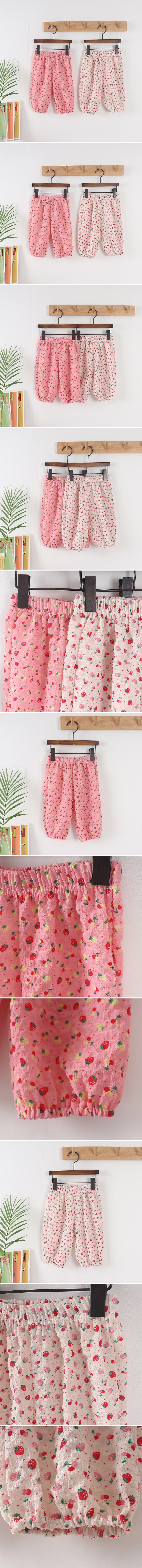 New Pierrot - Korean Children Fashion - #designkidswear - Summer Strawberry Pants