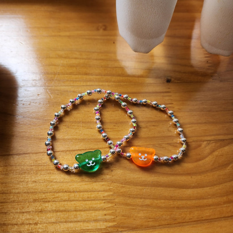 Newerly - Korean Women Fashion - #thelittlethings - 92.5 Silver Ball Mini Bear