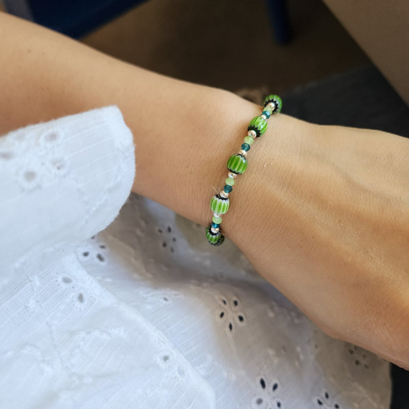 Newerly - Korean Women Fashion - #womensfashion - 92.5 Silver Venezia Bracelet - 5