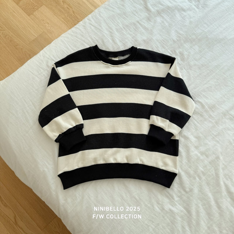 Ninibello - Korean Baby Fashion - #babyboutique - Buddy Stripe Sweatshirt - 8