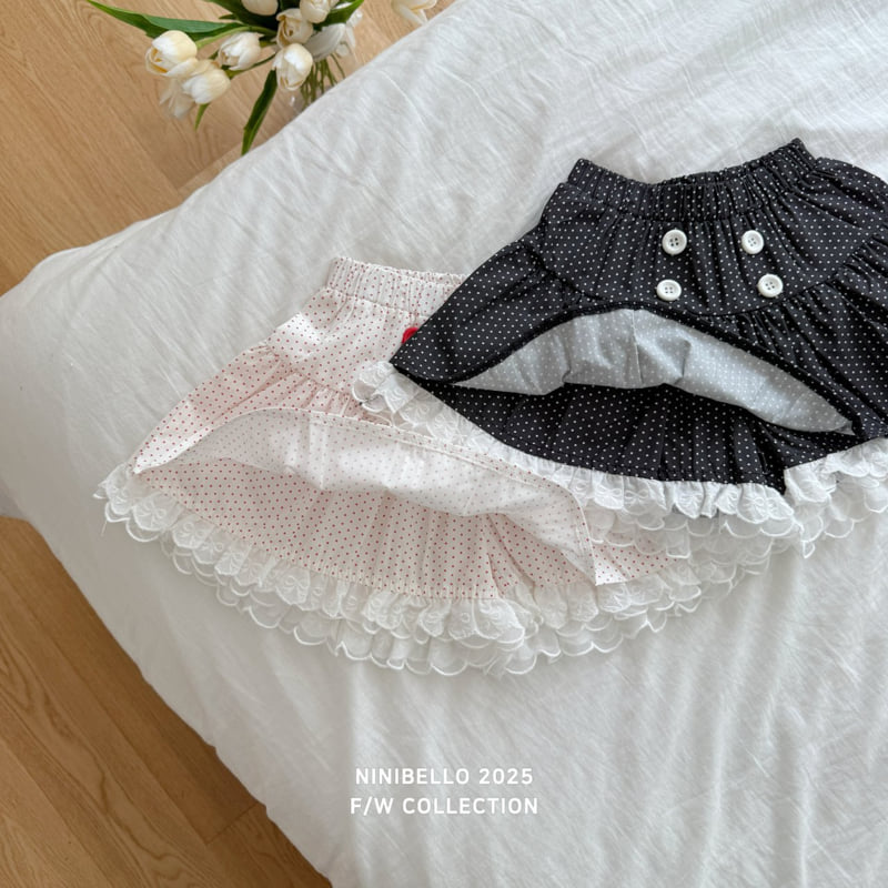 Ninibello - Korean Baby Fashion - #babyboutique - Bella Dot Skirt - 9