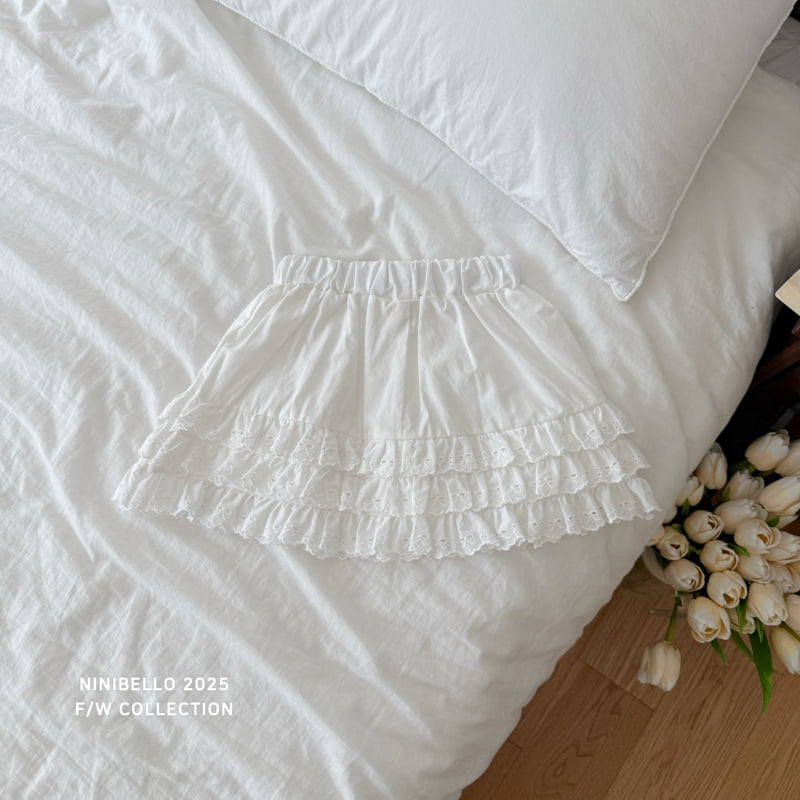 Ninibello - Korean Baby Fashion - #onlinebabyshop - Roem Pintuck Skirt - 4